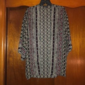 Patterned Open Cover-Up